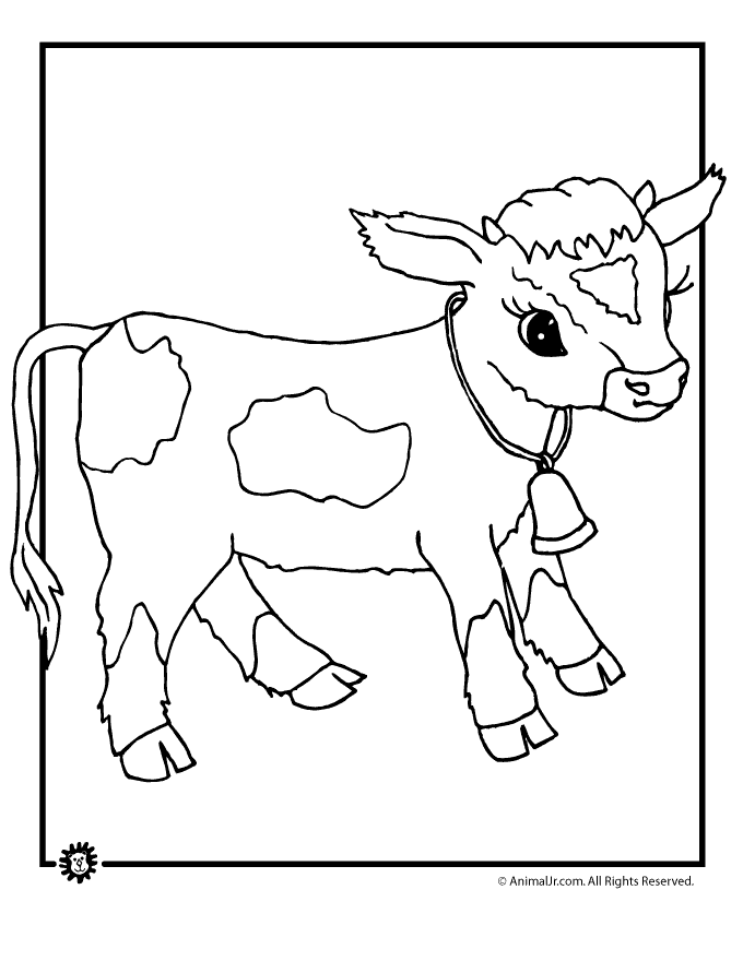 baby cow coloring pages cow and calf coloring pages getcoloringpagescom coloring pages baby cow 