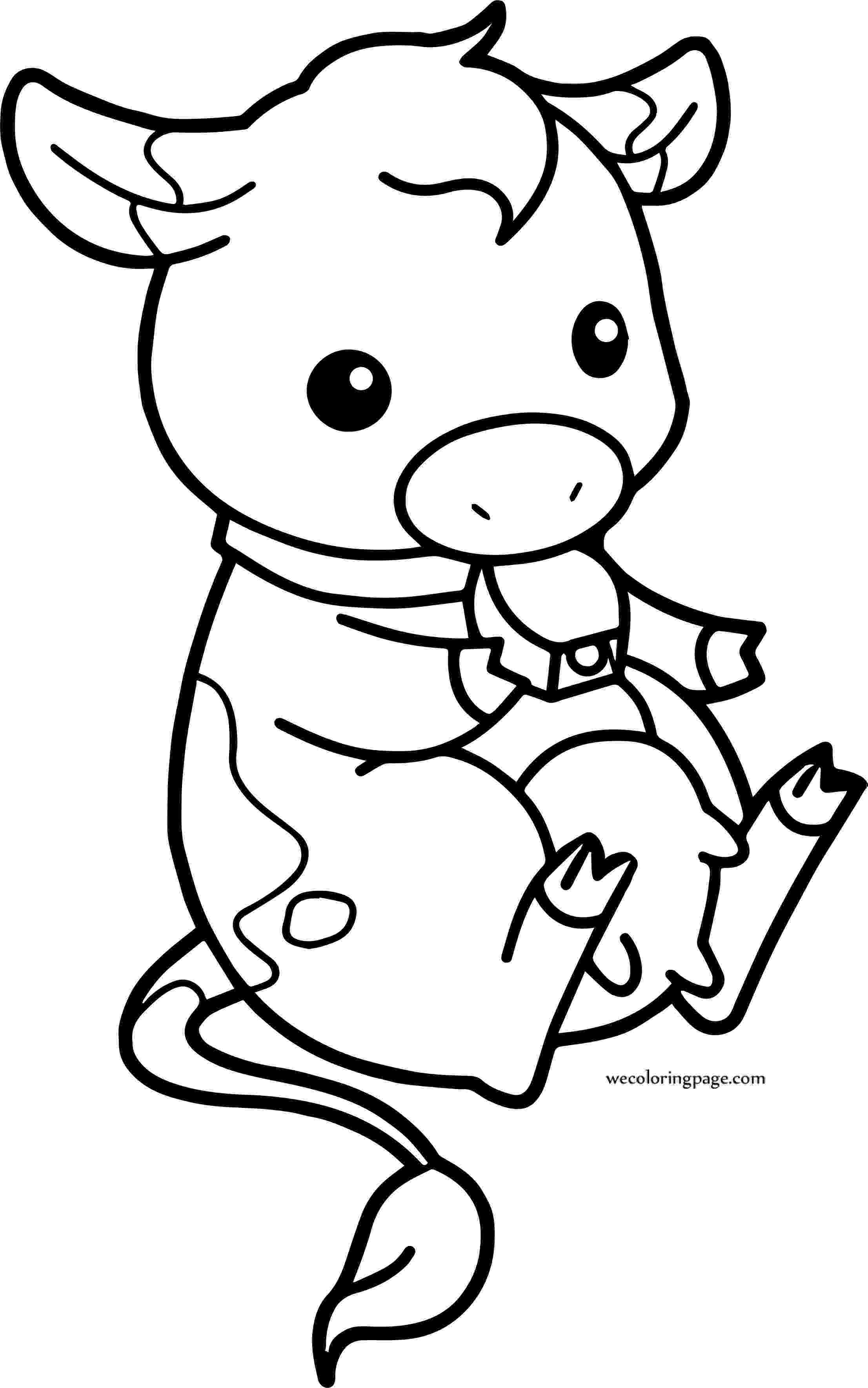 baby cow coloring pages cow netart coloring pages baby cow 