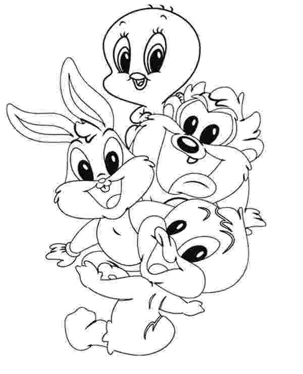 baby looney tunes coloring pages baby looney tunes coloring pages to download and print for tunes coloring baby pages looney 