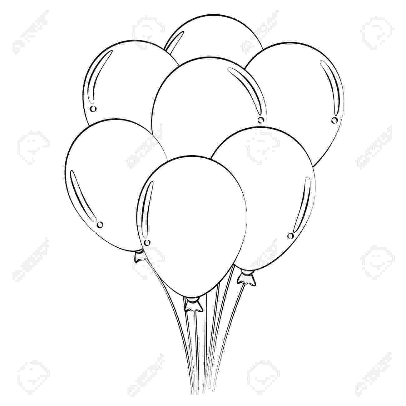 balloon sketch balloon clipart black and white free download on clipartmag sketch balloon 