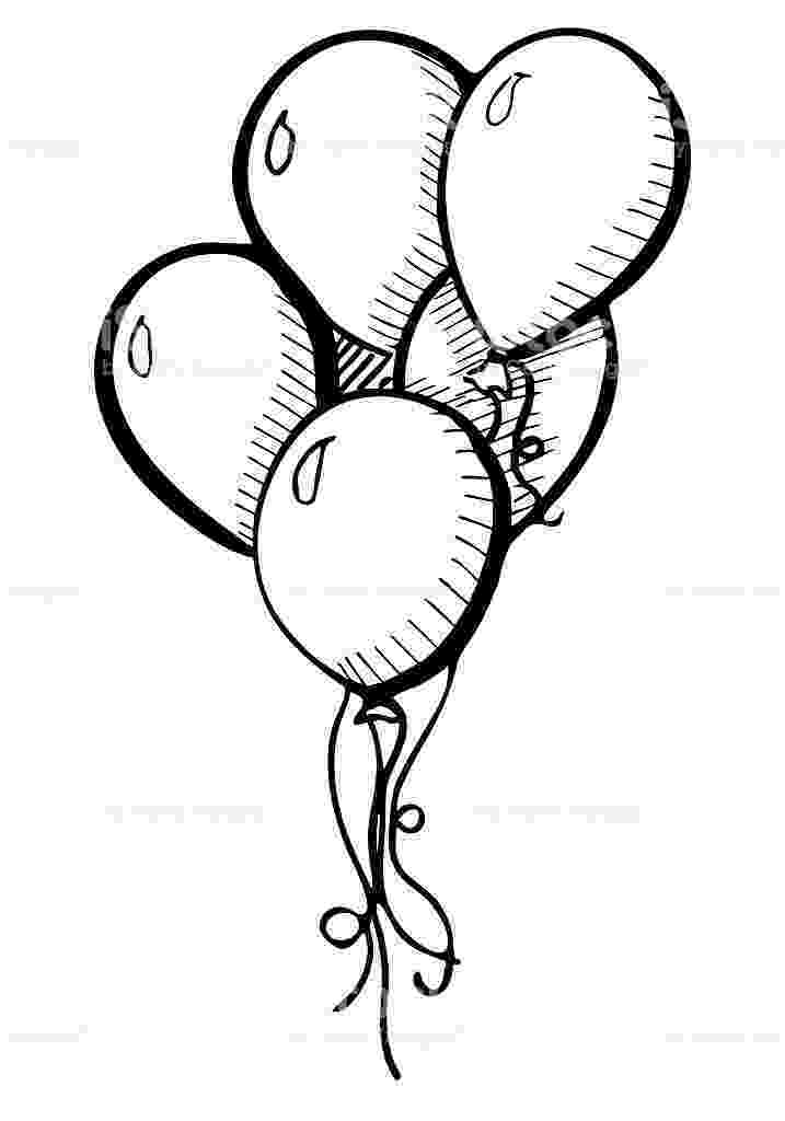 balloon sketch balloon drawing pictures at getdrawingscom free for sketch balloon 