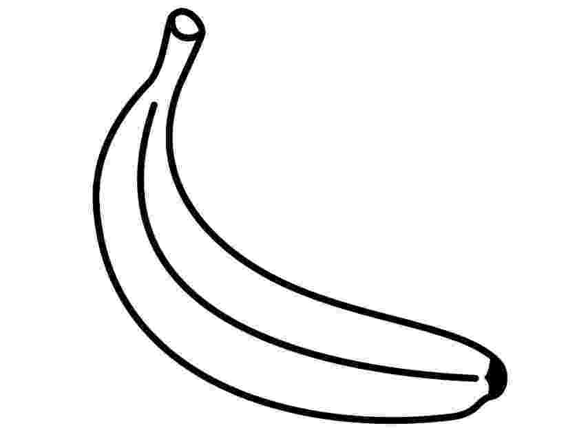 banana template banana outline clip art at clkercom vector clip art template banana 