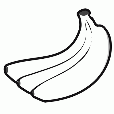 banana template do2learn educational resources for special needs banana template banana 