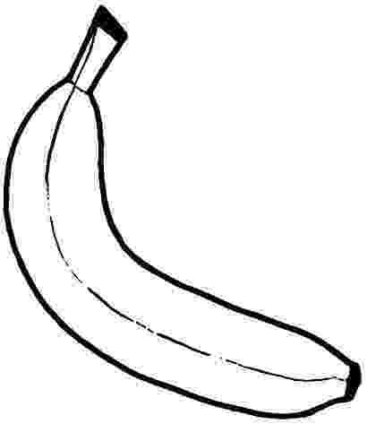 banana template free banana clipart black and white download free clip template banana 
