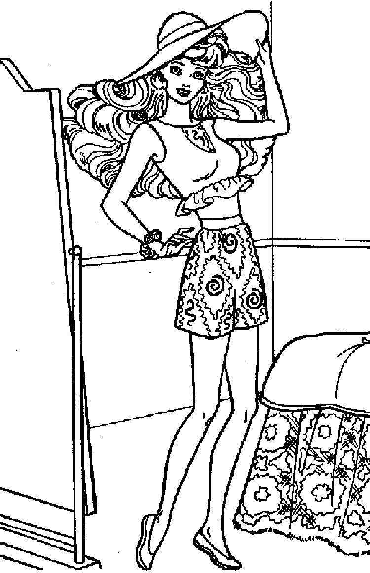 barbie doll pictures to color barbie coloring page coloring pages of epicness to pictures barbie doll color 