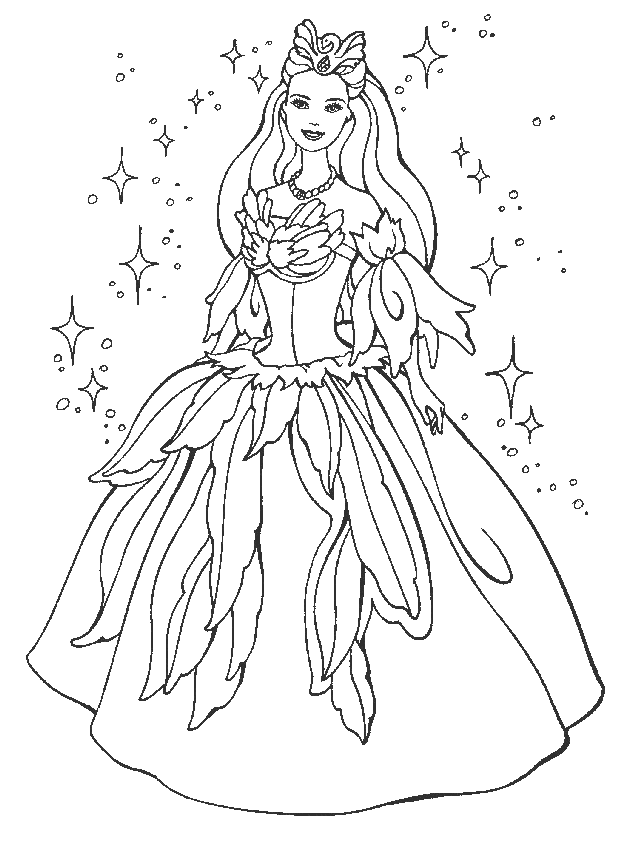 barbie doll pictures to color barbie coloring pages to print for free mermaid princess doll barbie to pictures color 