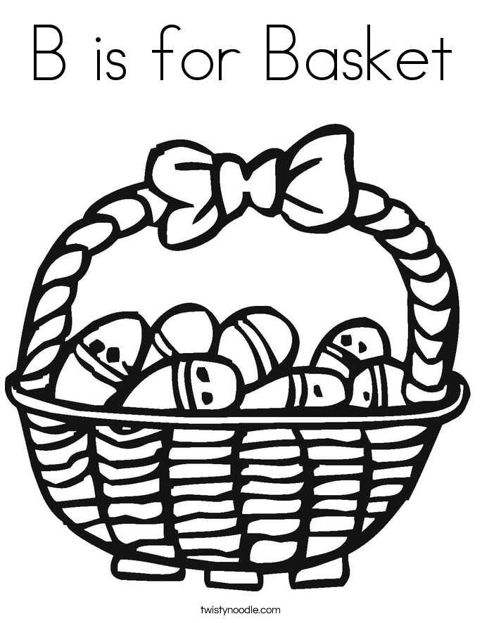 basket of easter eggs coloring page thentetibal easter eggs in basket coloring pages of basket coloring eggs easter page 