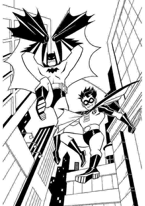 batman and robin coloring page batman and robin coloring page getcoloringpagescom and page robin batman coloring 