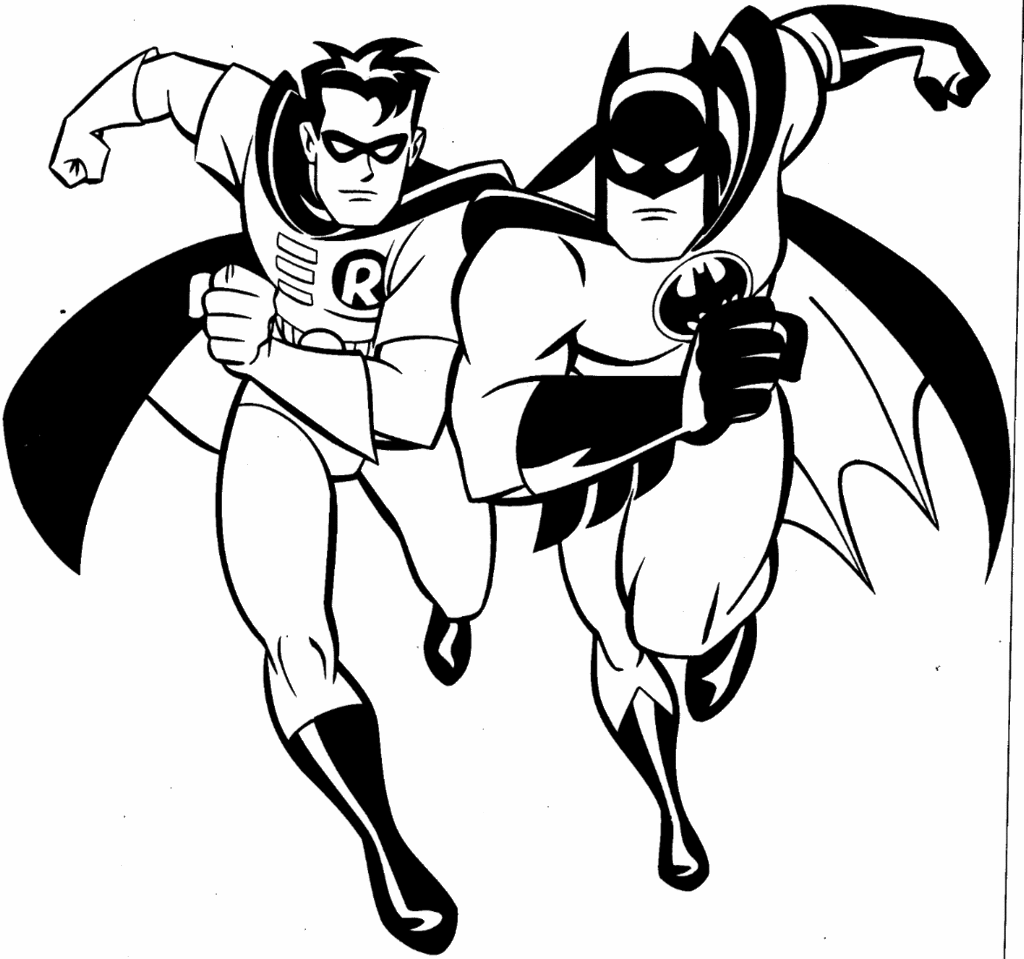batman and robin coloring page batman and robin coloring pages coloring pinterest and batman robin coloring page 