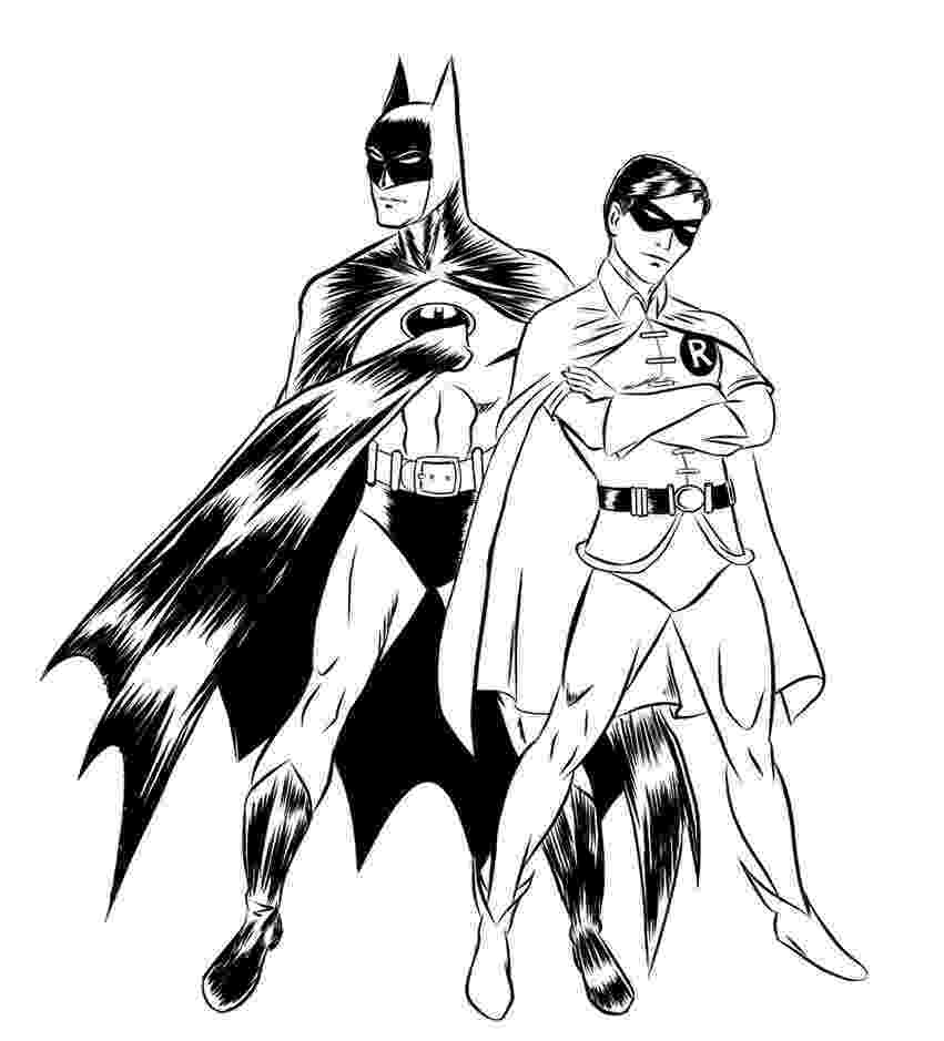 batman and robin coloring page batman and robin coloring pages to download and print for free batman coloring page robin and 