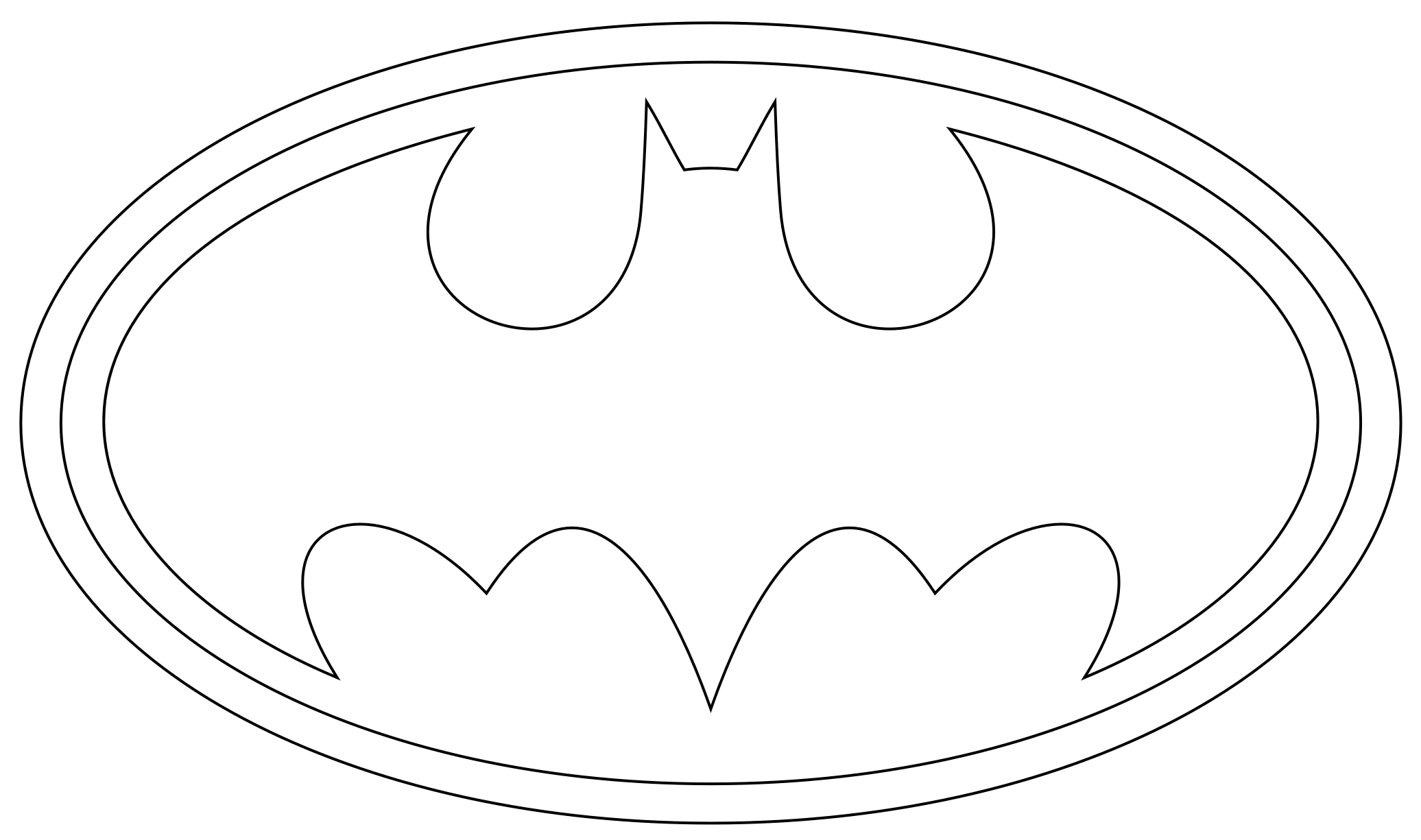 batman template free printable batman logo clipartsco template batman 