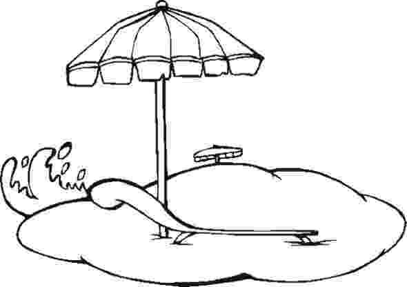 beach umbrella coloring page beach coloring pages free printable outline pictures umbrella coloring beach page 