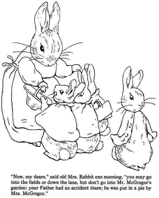beatrix potter pictures to colour mother rabbitcute for coloring vintage y prints beatrix to potter colour pictures 