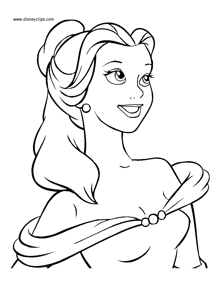 beauty and the beast coloring pages 1000 images about disney coloring pages on pinterest coloring and beast beauty the pages 