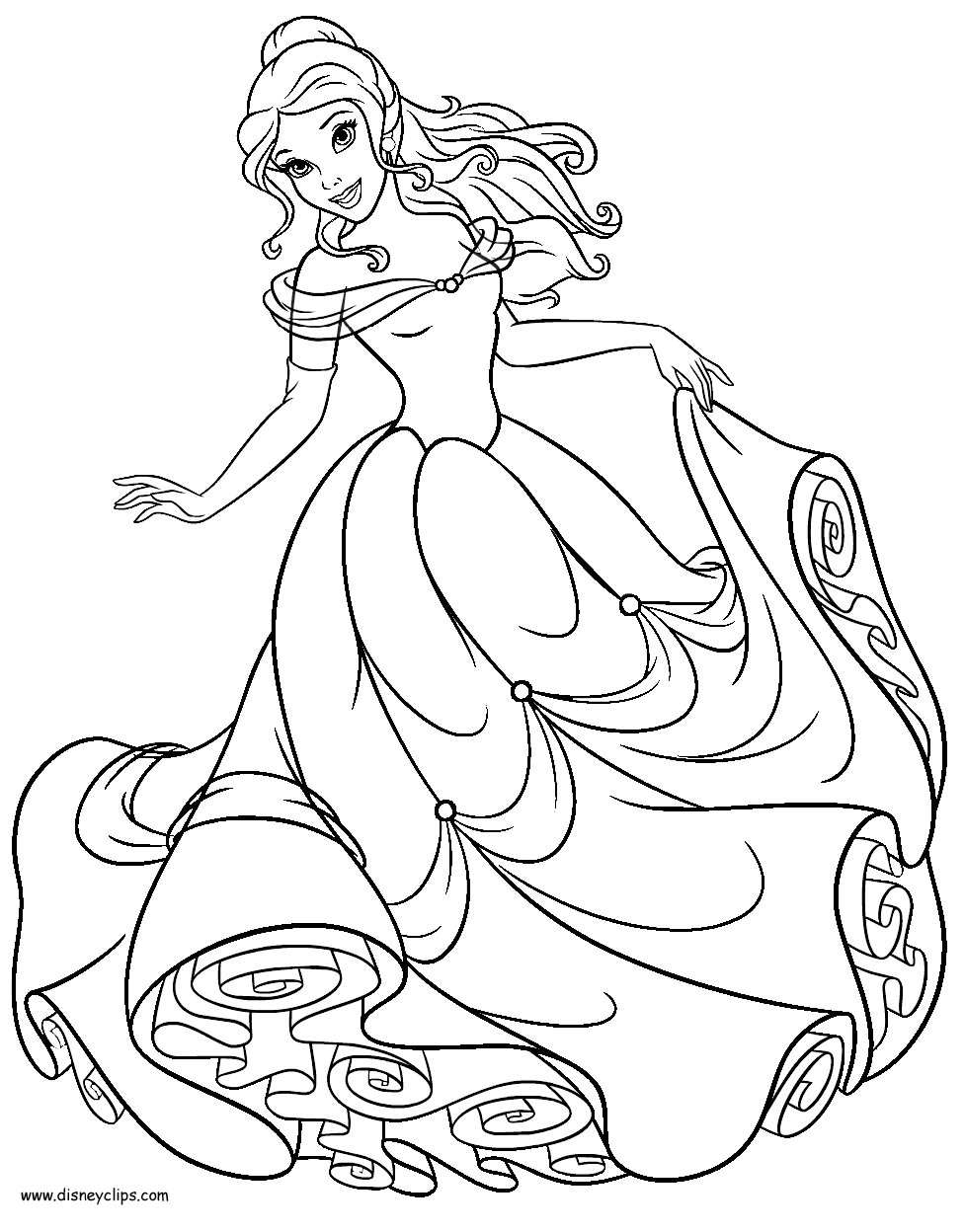 beauty and the beast coloring pages beauty and the beast coloring pages 3 disneyclipscom beauty beast pages coloring and the 