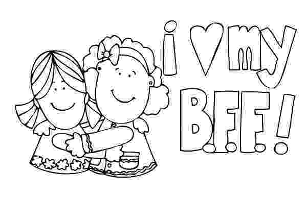 best friends colouring pages best friend coloring pages to download and print for free friends colouring best pages 