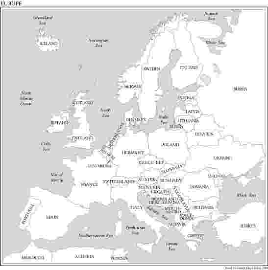 black and white map of europe europe in black and white toursmapscom europe map black and of white 