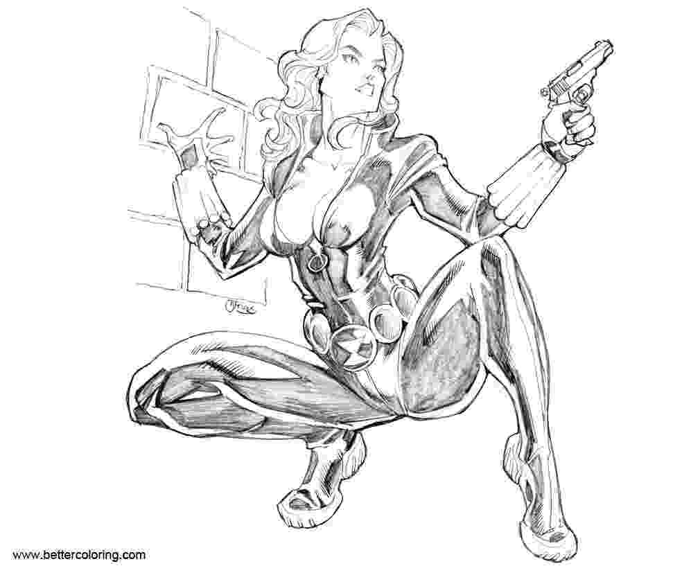 black widow coloring pages black widow coloring pages fan art by guinnessyde free pages coloring widow black 