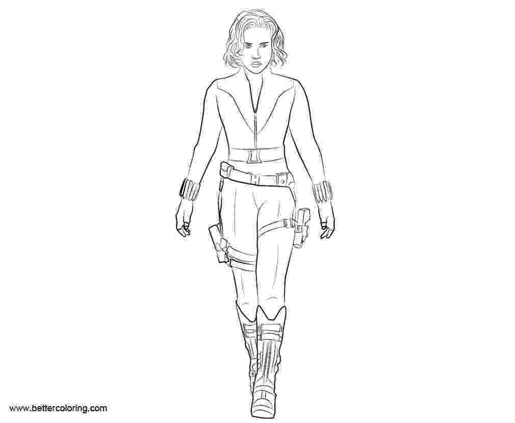 black widow coloring pages black widow pages coloring pages pages black coloring widow 