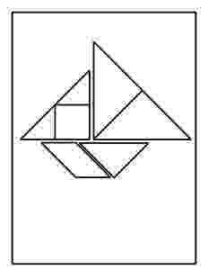 boat tangram owl tangram tangrams pattern blocks math patterns owl boat tangram 