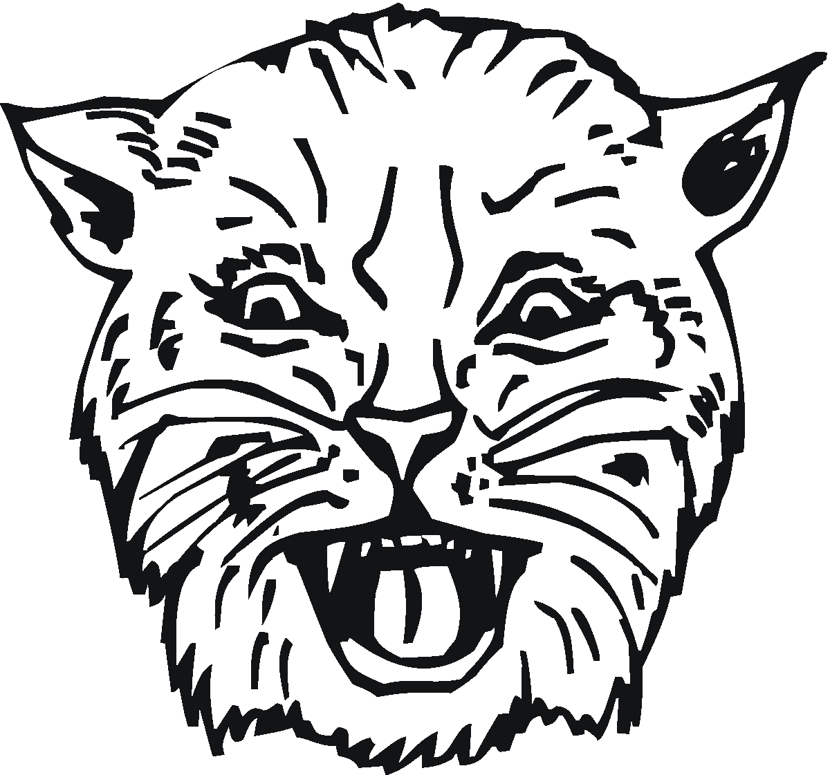 bobcat coloring pictures running bobcat coloring page free printable coloring pages pictures coloring bobcat 