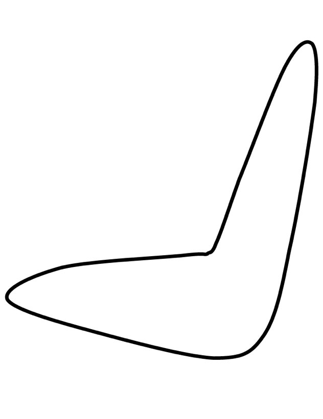 boomerang pictures to color printable boomerang coloring page coloringpagebookcom color pictures to boomerang 