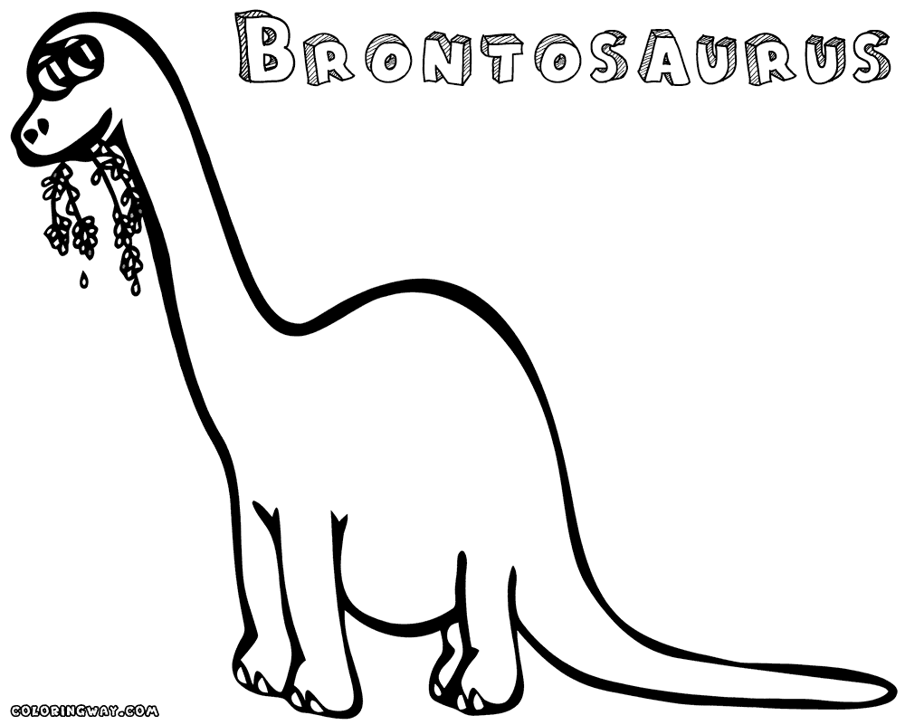 brontosaurus coloring page brontosaurus coloring page book for kids page brontosaurus coloring 