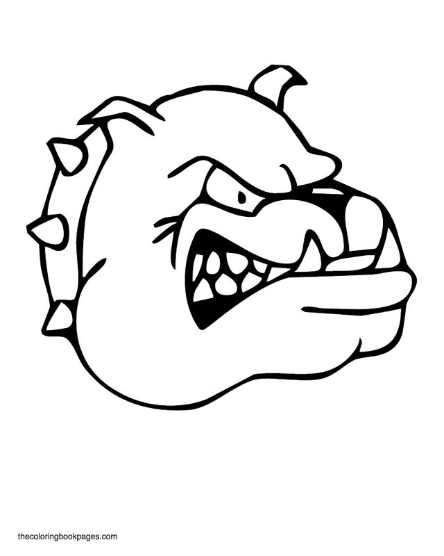 bulldogs coloring pages bulldog coloring pages to download and print for free bulldogs pages coloring 