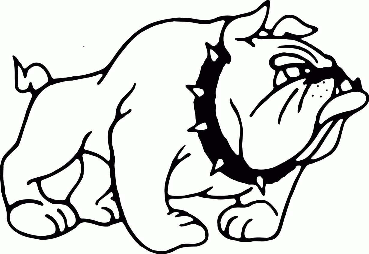 bulldogs coloring pages printable dog coloring pages for kids cool2bkids bulldogs coloring pages 