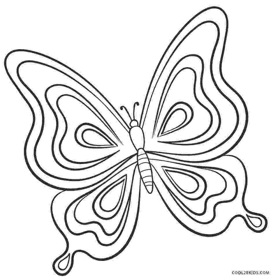 butterflies to color free free printable butterfly colouring pages in the playroom free to butterflies color 