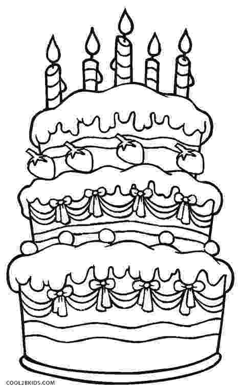 cake coloring page free printable birthday cake coloring pages for kids cake page coloring 1 4