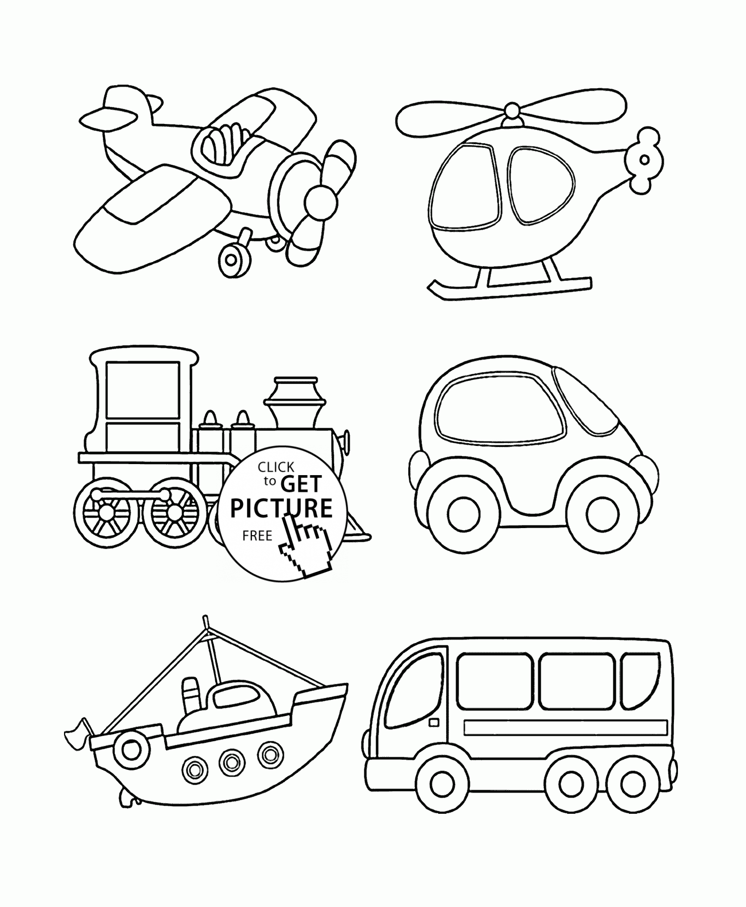 car coloring pages for preschoolers transportation coloring page for toddlers coloring pages car preschoolers for coloring pages 