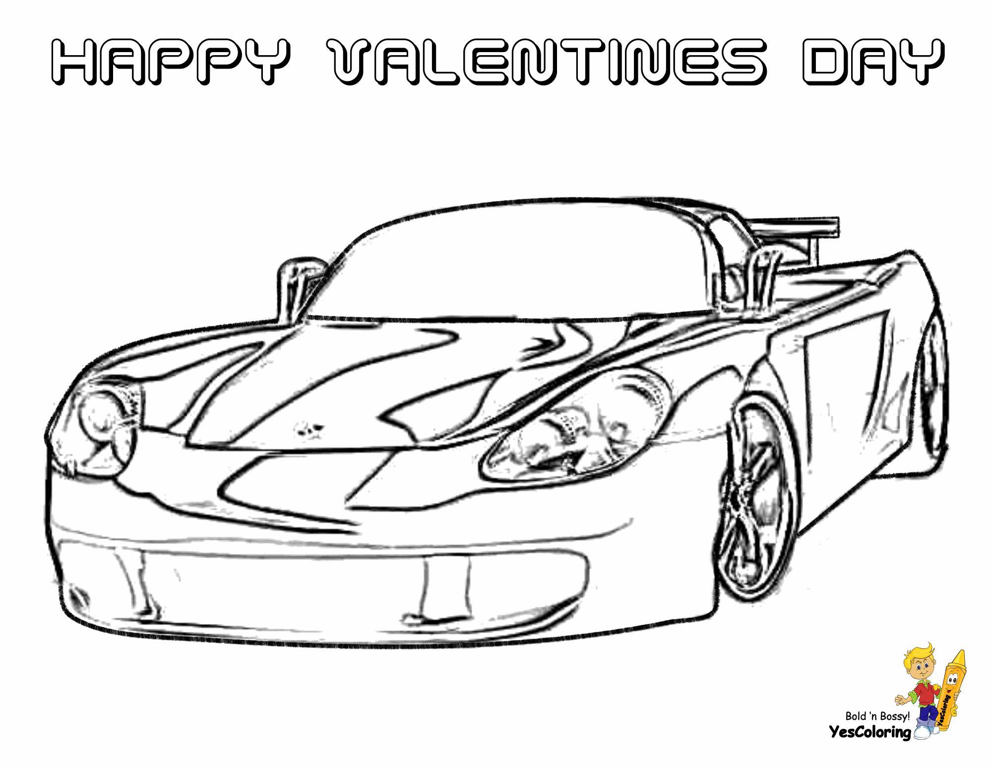 cars valentines coloring pages cool coloring pages to print valentines free valentine valentines cars coloring pages 