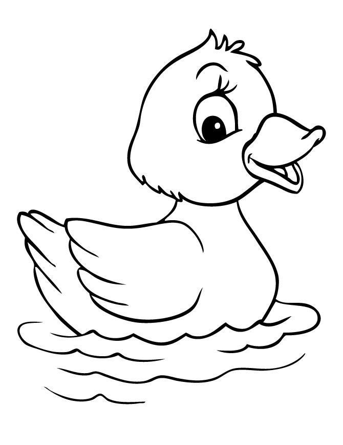 cartoon duck coloring pages cartoon baby duck coloring page h m coloring pages duck pages coloring cartoon 