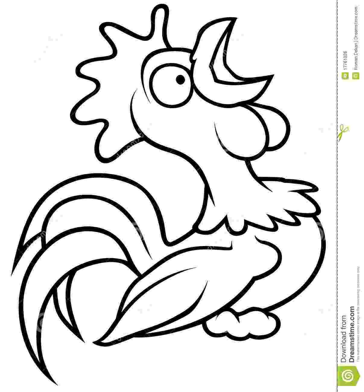 cartoon rooster rooster crowing a cartoon rooster crowing cartoon rooster 