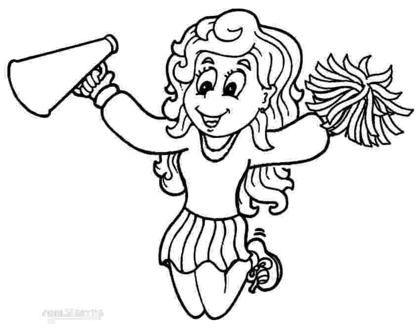 cheer coloring pages printable cheerleading coloring pages for kids cool2bkids coloring cheer pages 1 1