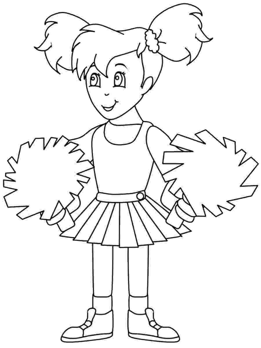 cheerleading coloring pages free printable cheerleading coloring pages for kids coloring cheerleading pages 1 1
