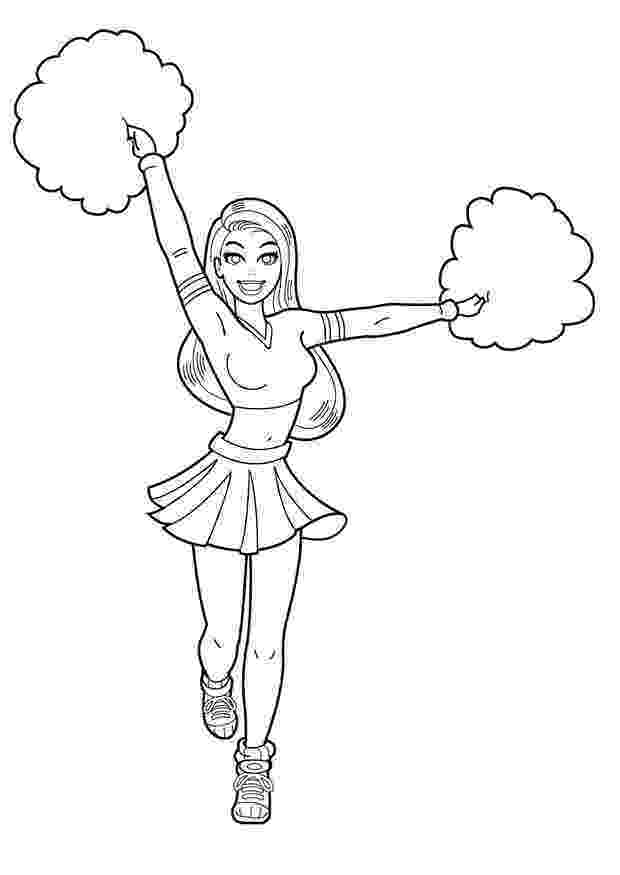 cheerleading coloring pages printable cheerleading coloring pages for kids cool2bkids cheerleading pages coloring 