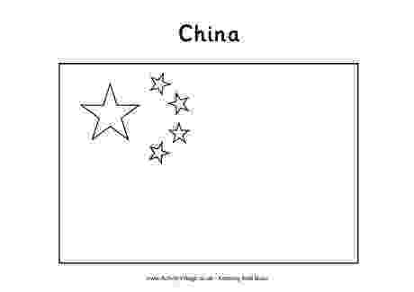 china flag coloring page china flag colouring page flag page china coloring 