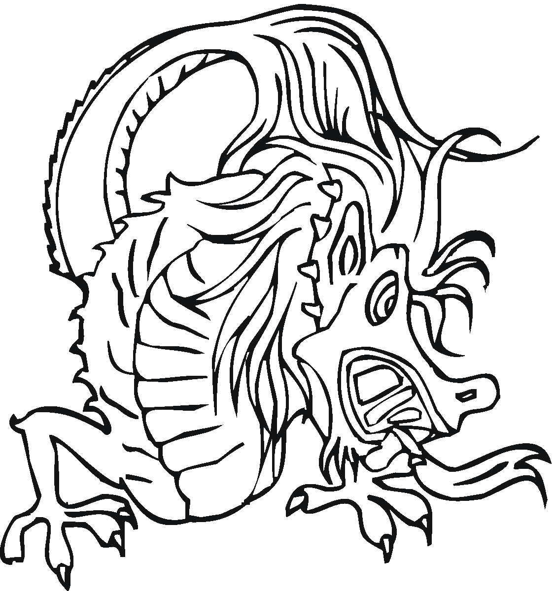chinese dragon coloring pages free printable chinese dragon coloring pages for kids chinese coloring dragon pages 