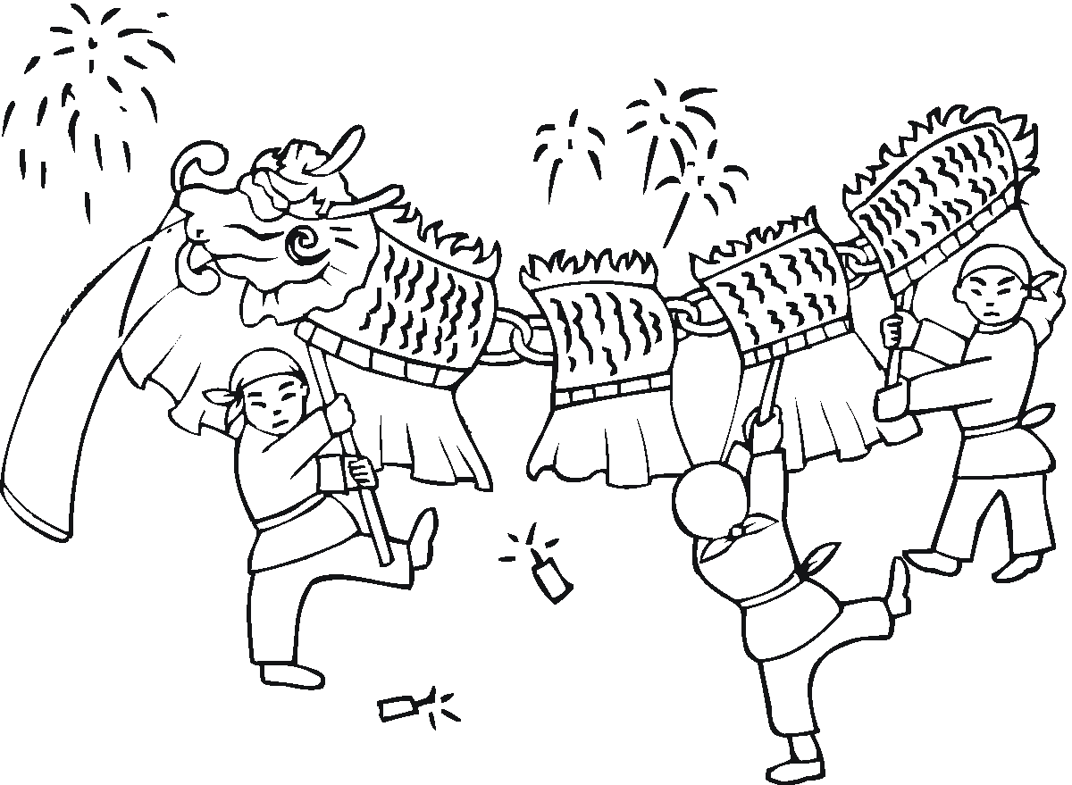 chinese dragon to colour chinese dragon boat festival coloring pages family dragon chinese to colour 