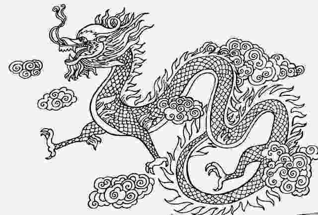 chinese dragon to colour free printable chinese dragon coloring pages for kids dragon to colour chinese 