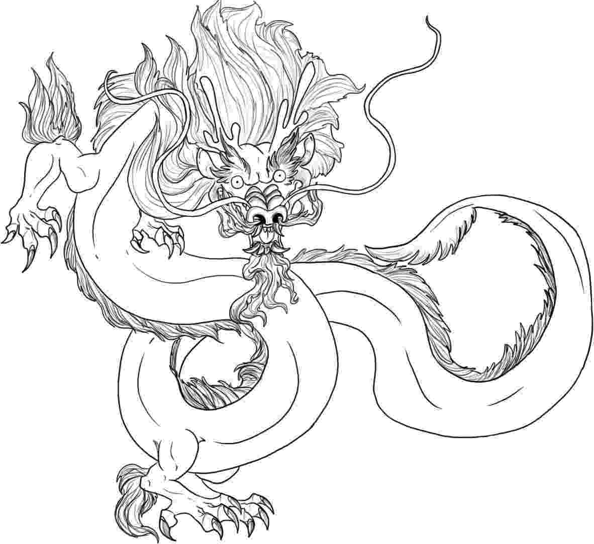 chinese dragon to colour free printable chinese dragon coloring pages for kids to chinese dragon colour 