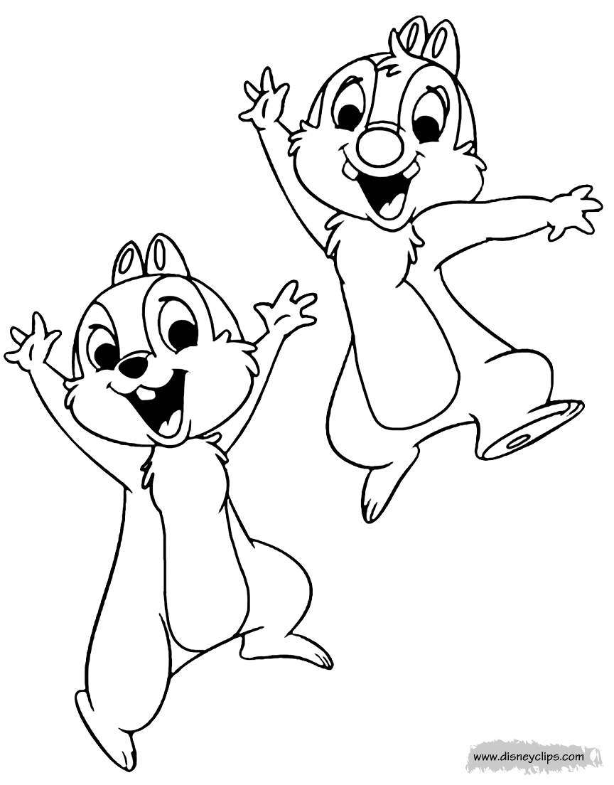 chip and dale coloring pages chip and dale coloring pages 2 disney coloring book and dale pages chip coloring 