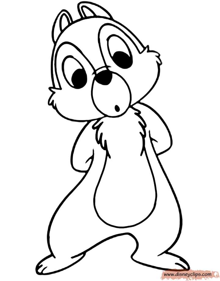 chip and dale coloring pages chip and dale coloring pages 2 disneyclipscom coloring chip pages and dale 