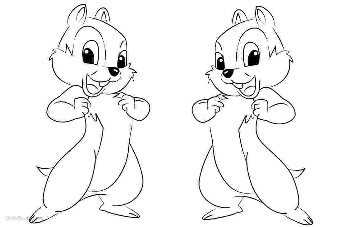 chip and dale coloring pages chip and dale coloring pages dale pages coloring and chip 
