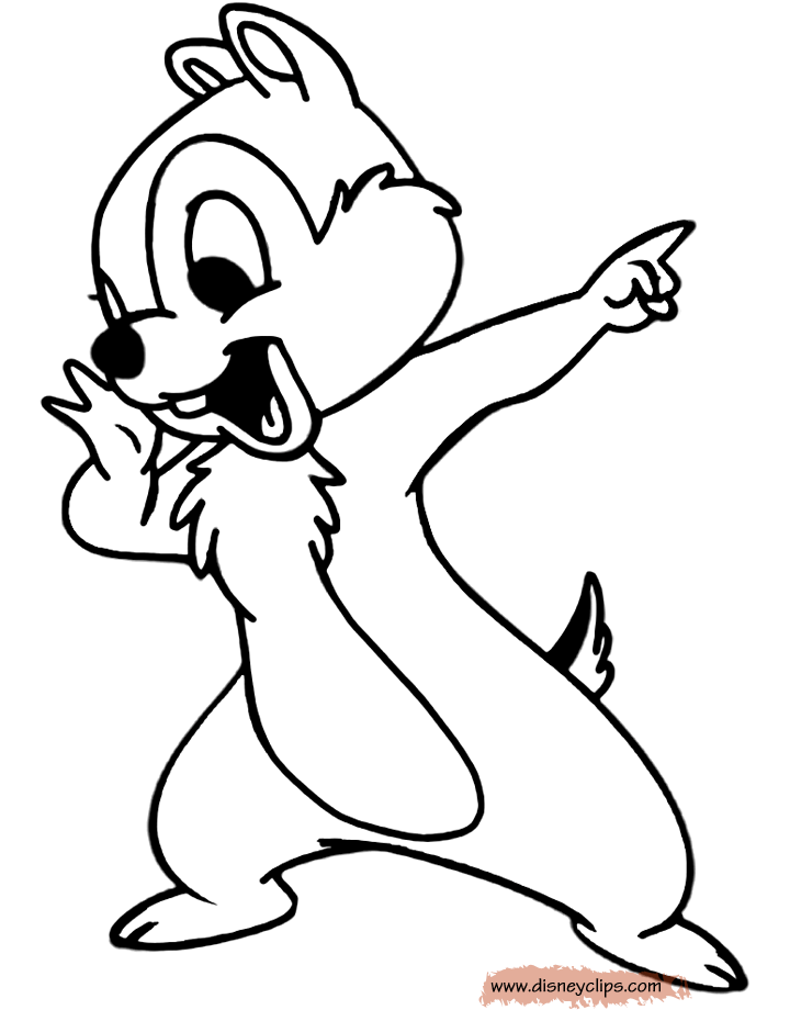 chip and dale coloring pages chip and dale printable coloring pages disney coloring book and chip pages coloring dale 