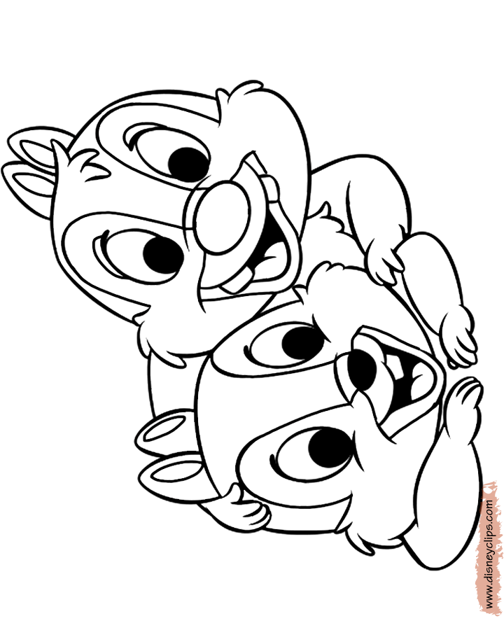 chip and dale coloring pages chip and dale printable coloring pages disney coloring book coloring and pages chip dale 