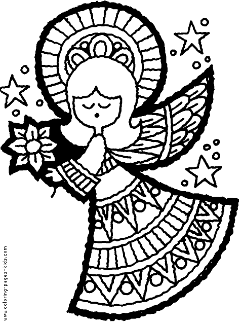 christmas angels to color christmas angel color page holiday coloring pages color color angels to christmas 