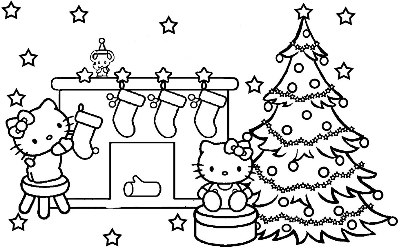 Christmas coloring – Download Free Coloring pages, Free Coloring ...